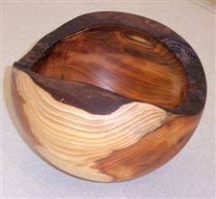 Tony's winning Yew bowl